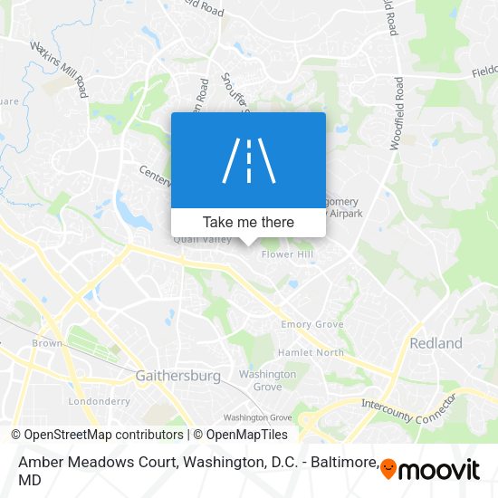 Amber Meadows Court map