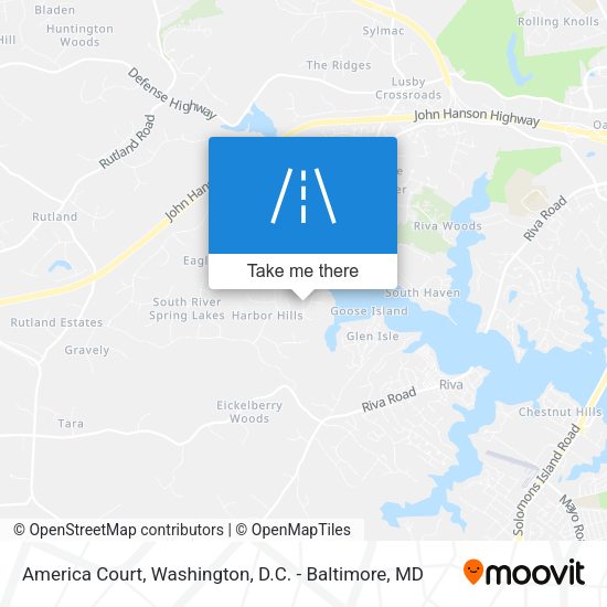 America Court map