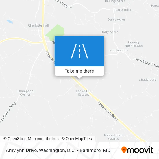 Amylynn Drive map