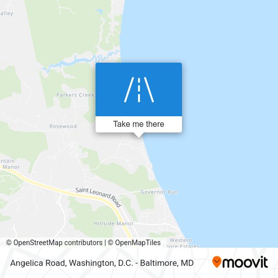 Angelica Road map