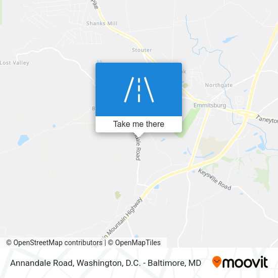 Mapa de Annandale Road