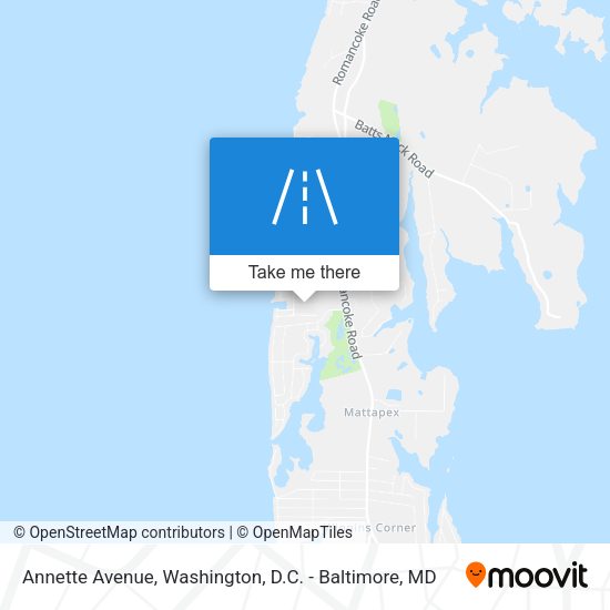 Mapa de Annette Avenue