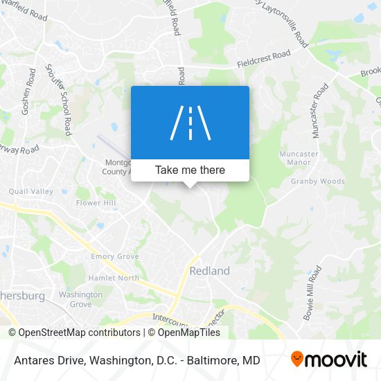 Antares Drive map