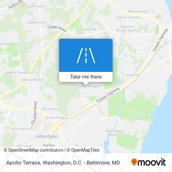 Apollo Terrace map