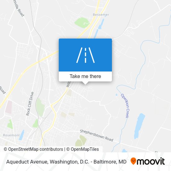 Aqueduct Avenue map