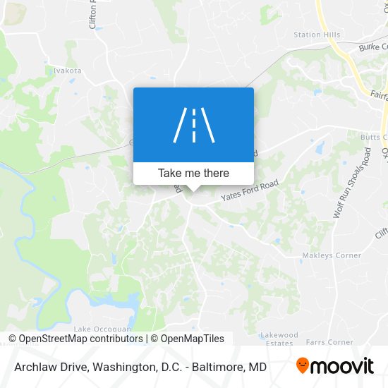 Mapa de Archlaw Drive