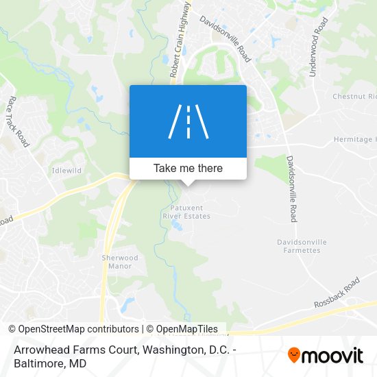 Mapa de Arrowhead Farms Court