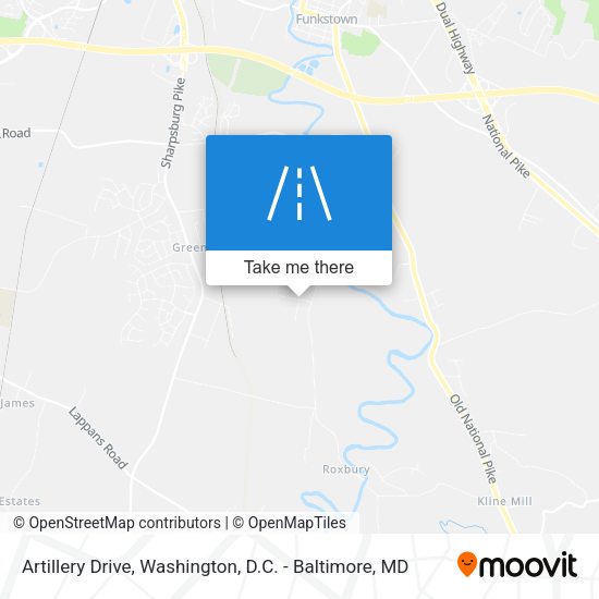Mapa de Artillery Drive
