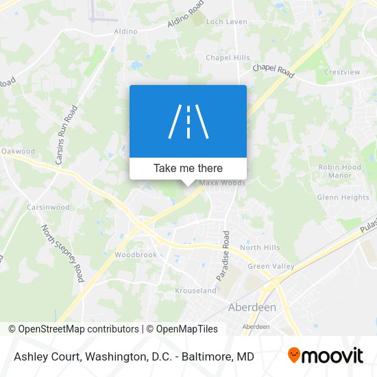 Ashley Court map