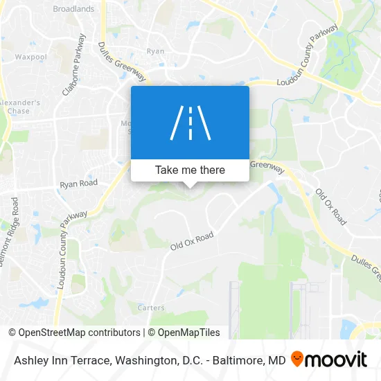 Ashley Inn Terrace map