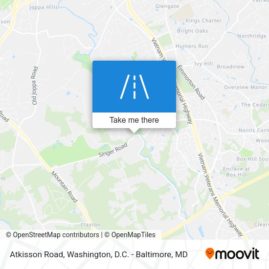 Atkisson Road map