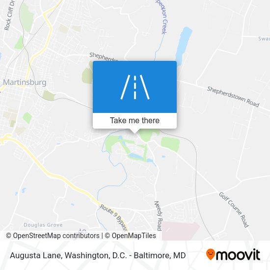 Mapa de Augusta Lane