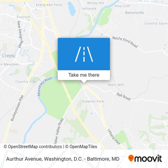 Aurthur Avenue map