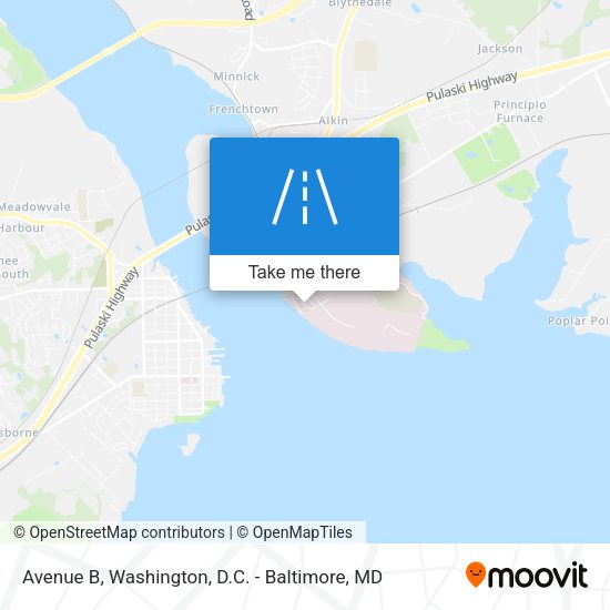 Avenue B map