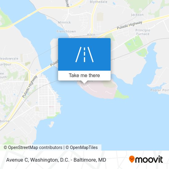 Avenue C map