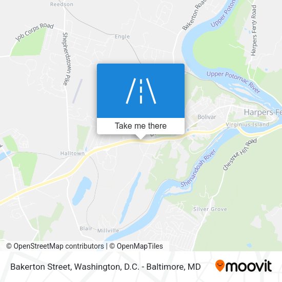 Mapa de Bakerton Street