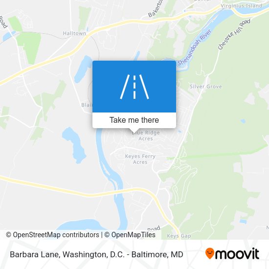 Mapa de Barbara Lane