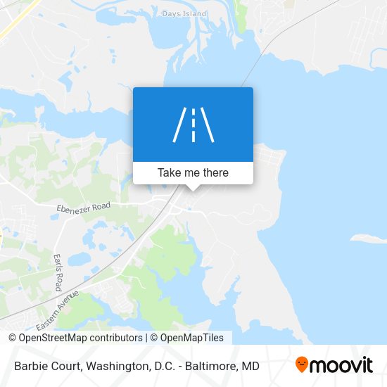 Barbie Court map