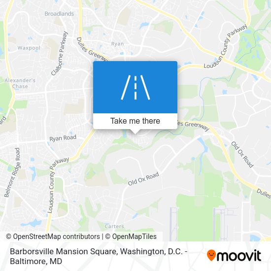 Barborsville Mansion Square map