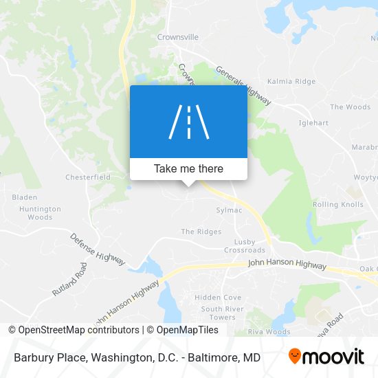 Barbury Place map