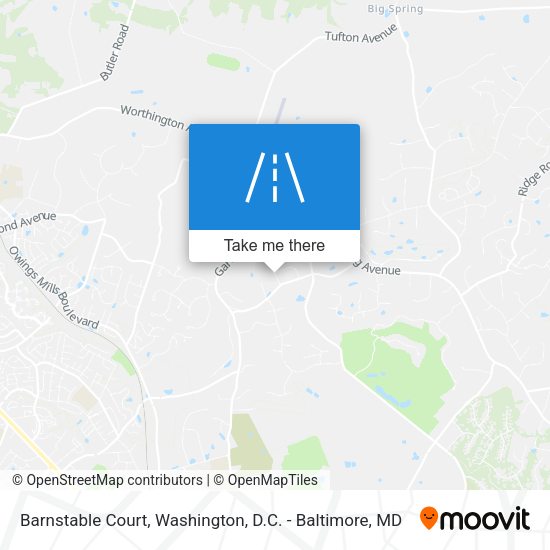 Mapa de Barnstable Court