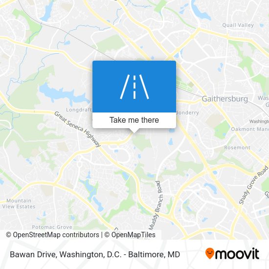 Bawan Drive map