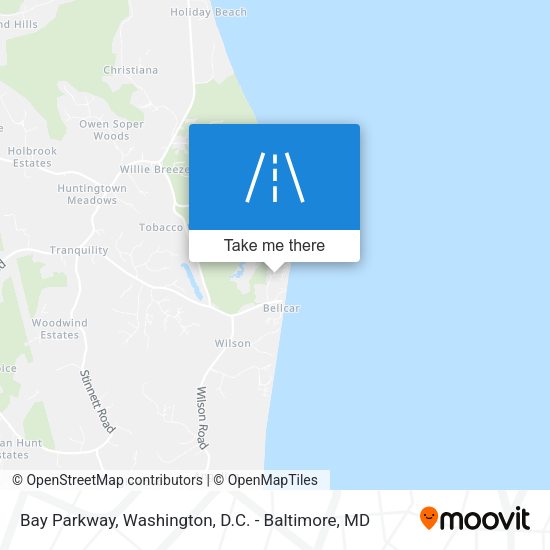 Bay Parkway map