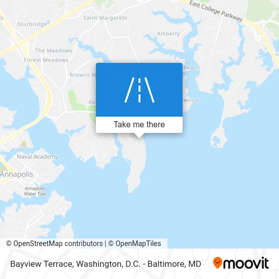 Bayview Terrace map