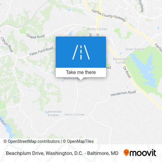 Mapa de Beachplum Drive