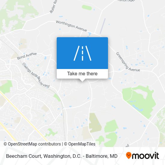 Beecham Court map
