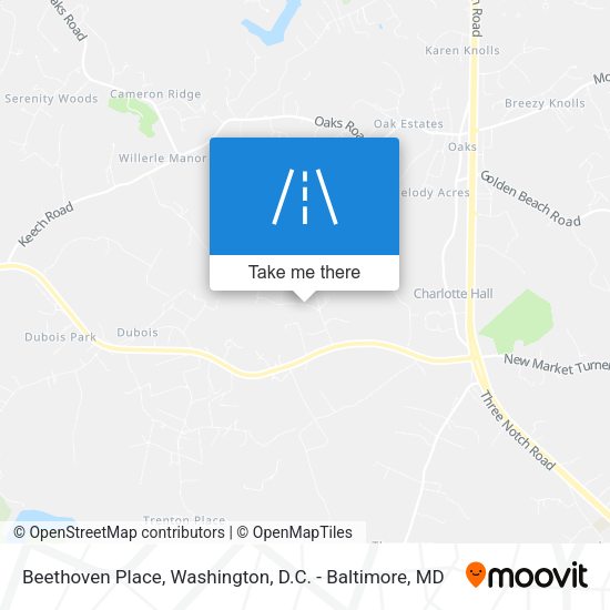 Beethoven Place map