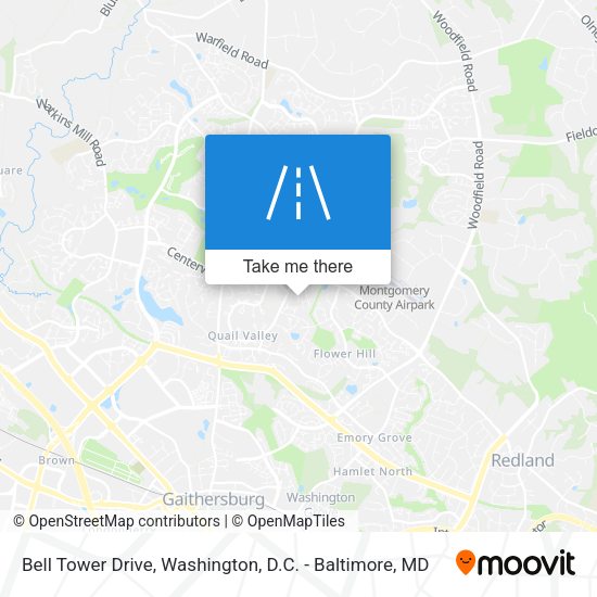 Bell Tower Drive map