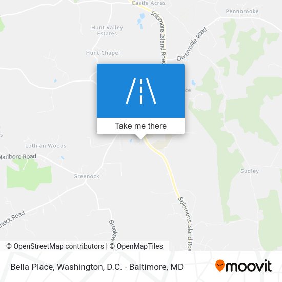 Bella Place map