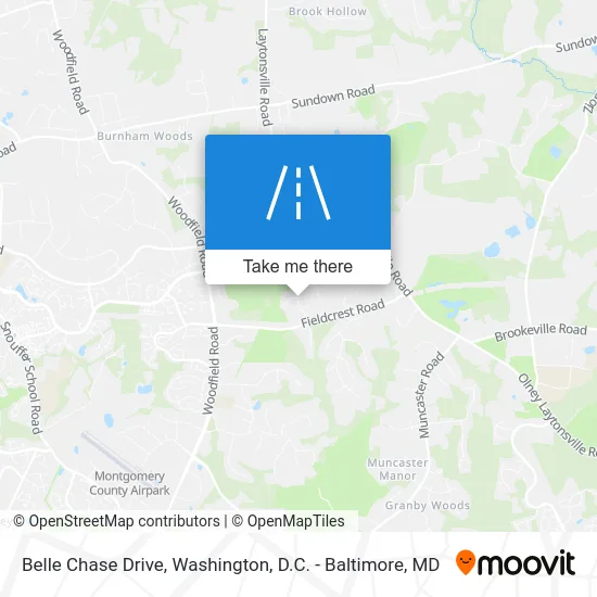 Belle Chase Drive map