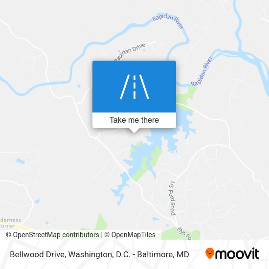 Mapa de Bellwood Drive