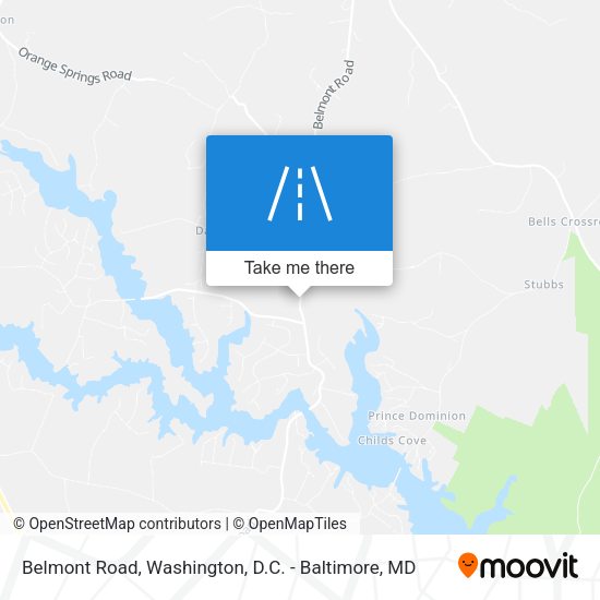 Mapa de Belmont Road