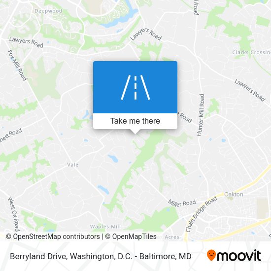Berryland Drive map