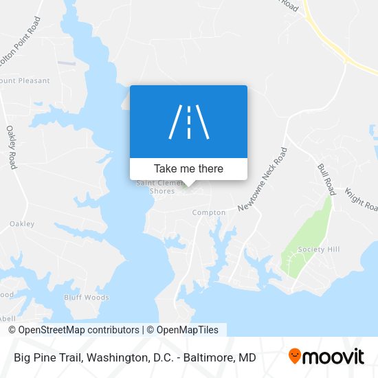 Big Pine Trail map