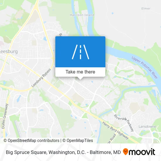 Big Spruce Square map