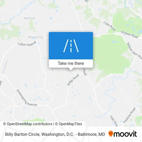 Billy Barton Circle map