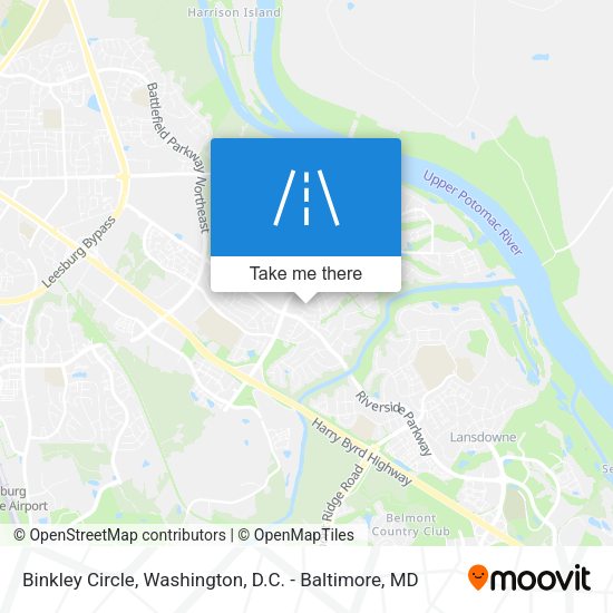Binkley Circle map