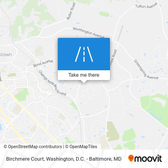 Birchmere Court map