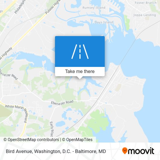 Mapa de Bird Avenue