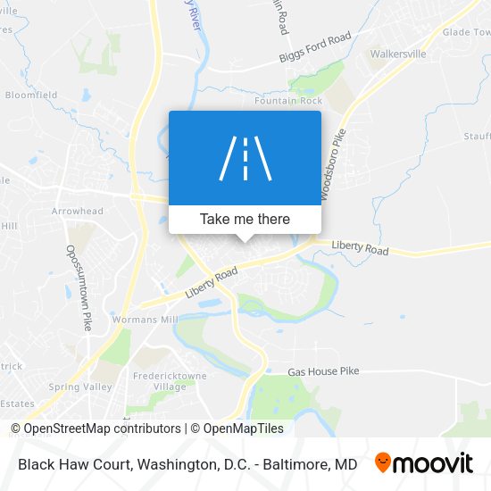 Black Haw Court map