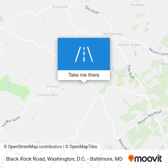 Mapa de Black Rock Road