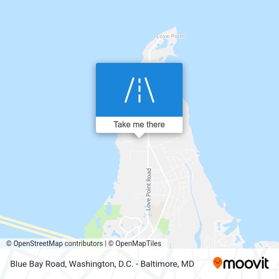 Blue Bay Road map