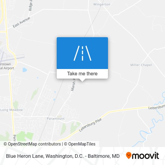 Mapa de Blue Heron Lane