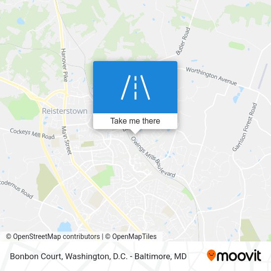 Bonbon Court map