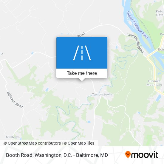 Mapa de Booth Road