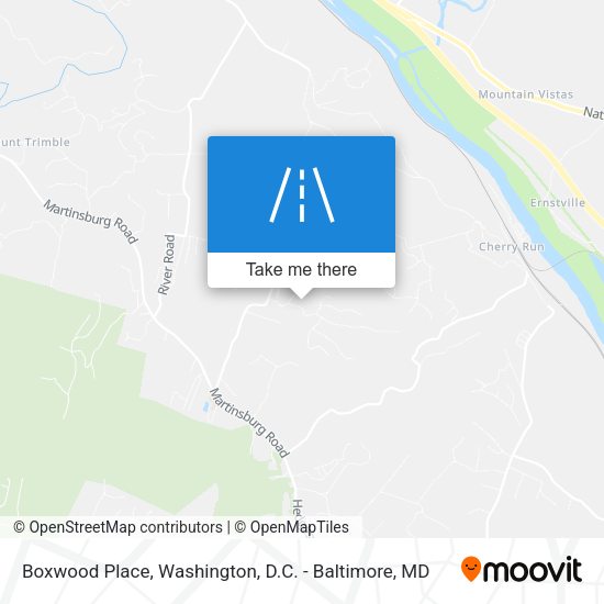 Boxwood Place map